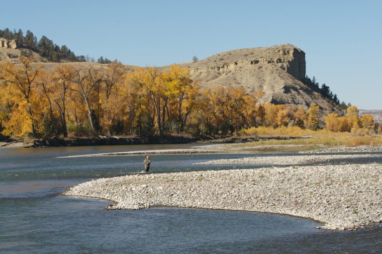 Black Bluffs on the Yellowstone River